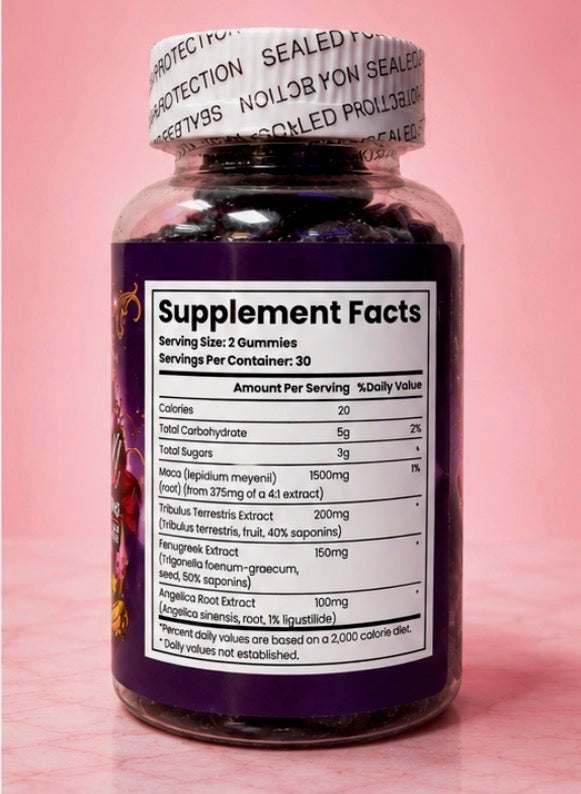 Boss Lady Curvy Doll Enhancer Gummies Feminine Wellness & Curve Support Formula