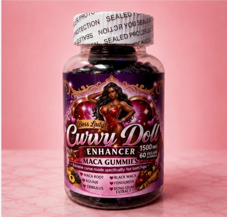 Boss Lady Curvy Doll Enhancer Gummies Feminine Wellness & Curve Support Formula