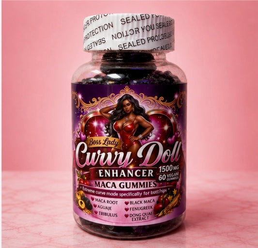 Boss Lady Curvy Doll Enhancer Gummies Feminine Wellness & Curve Support Formula