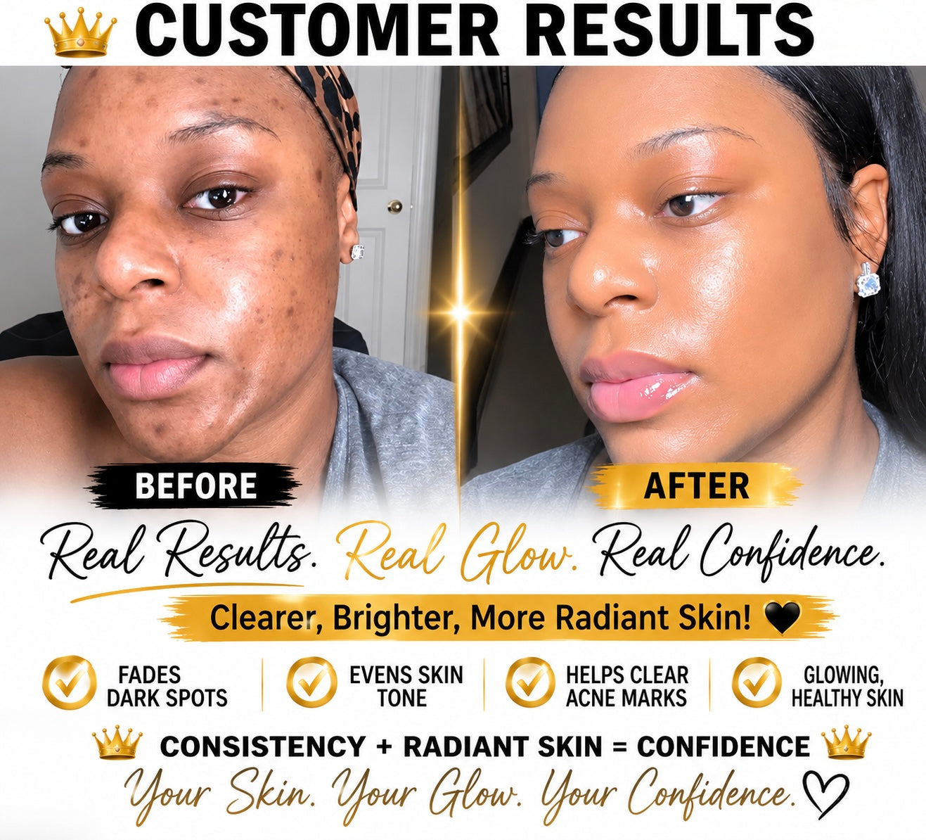 Radiant Glow Try Me Out Set 
Face & Body Starter Duo