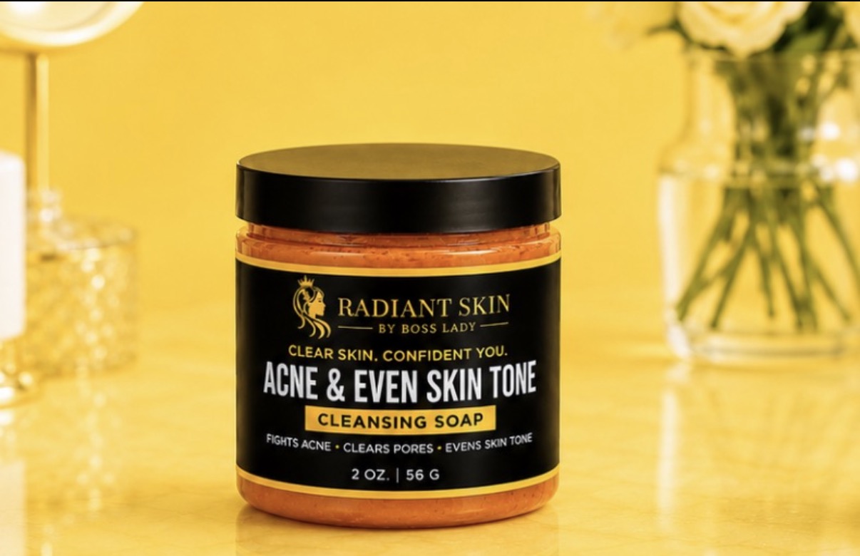 TRY ME OUT! Acne & Even Skin Tone Cleansing Soap – Face & Body (2 OZ)